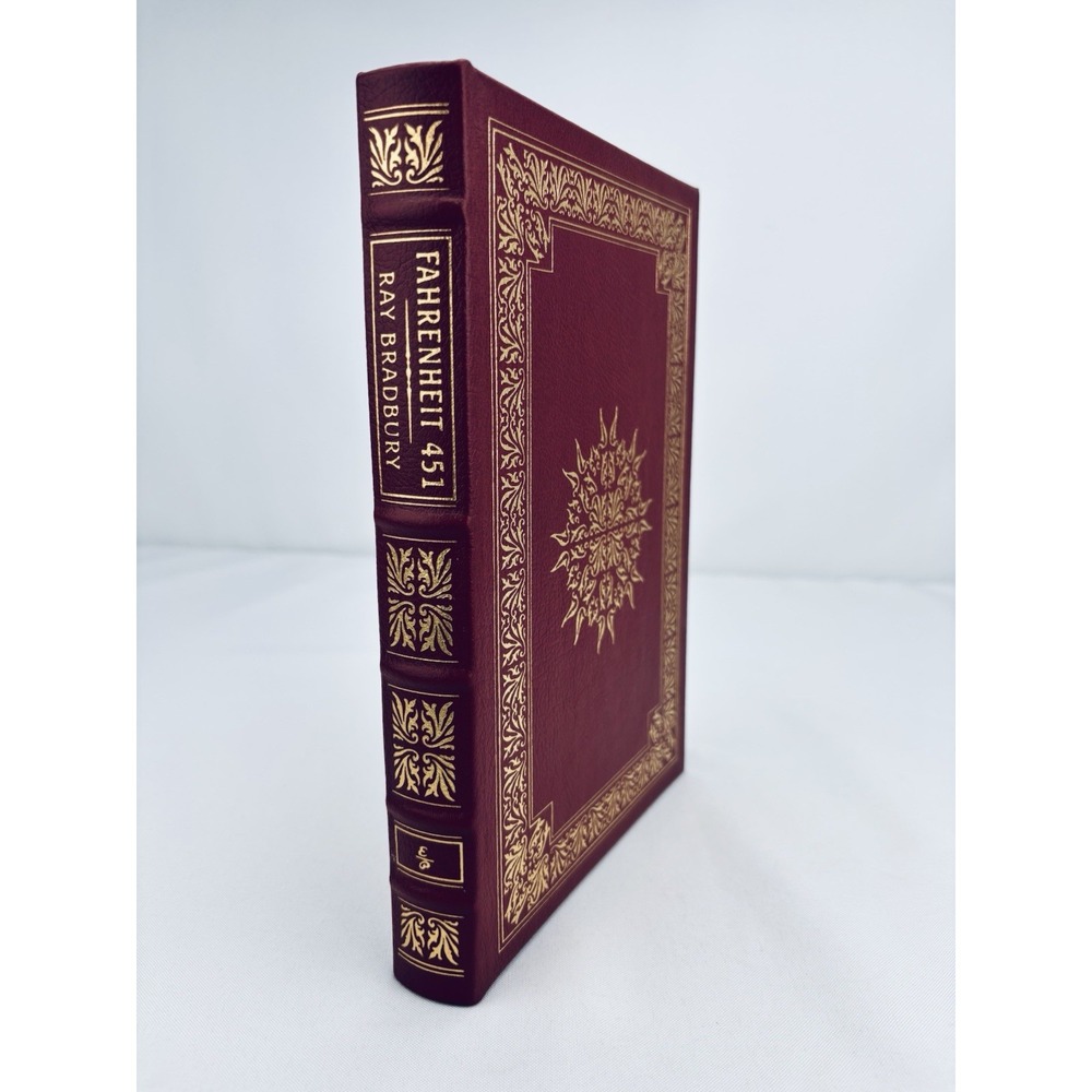 Easton Press FAHRENHEIT 451 Ray Bradbury Leather Bound 2000 Collector's Notes